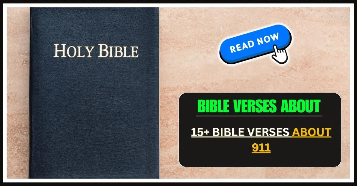 Bible Verses About 911