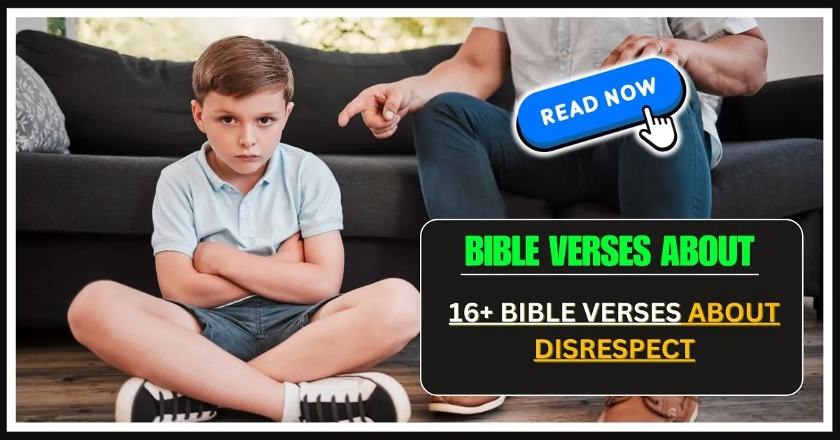 Bible Verses About Disrespect