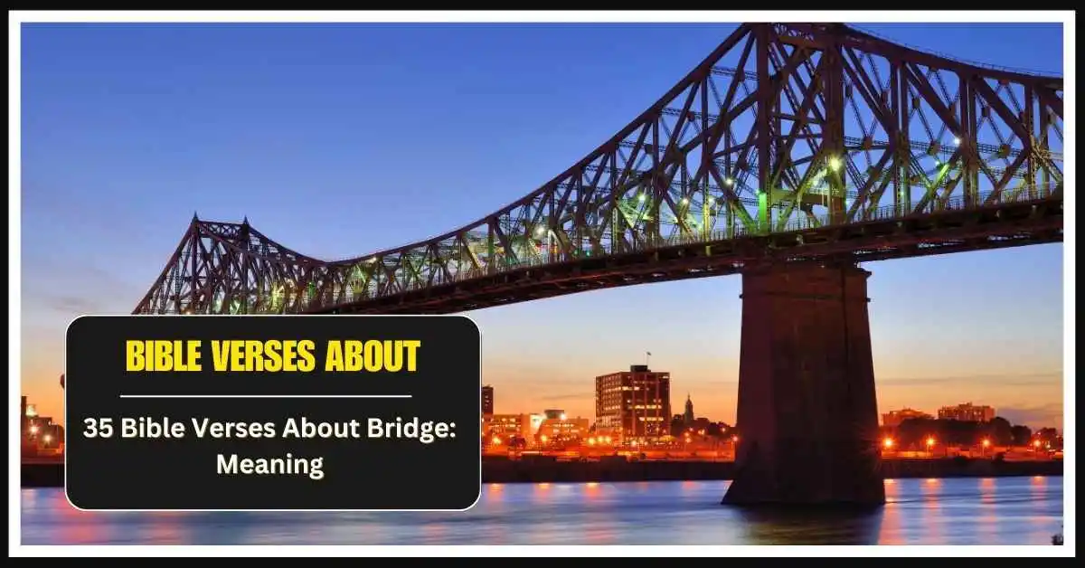 bible verses about bridges