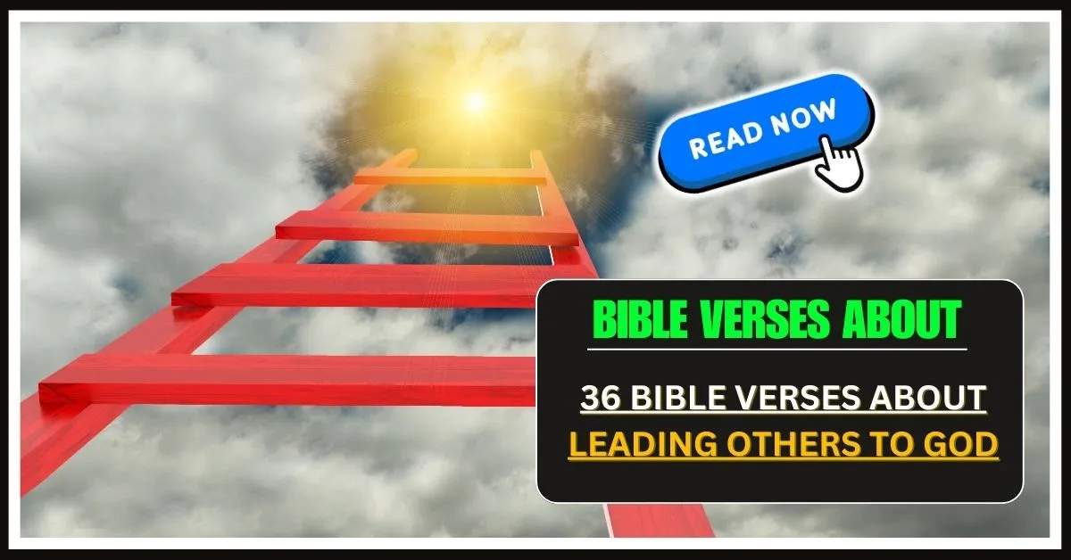 bible verses about leading others to god