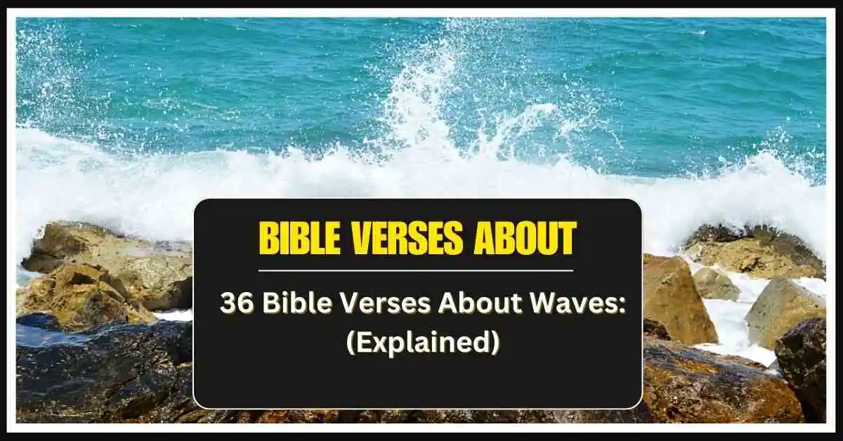 bible verses about waves
