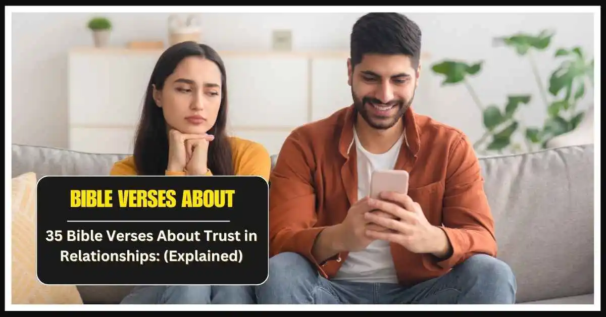 what does god say about trust in relationships