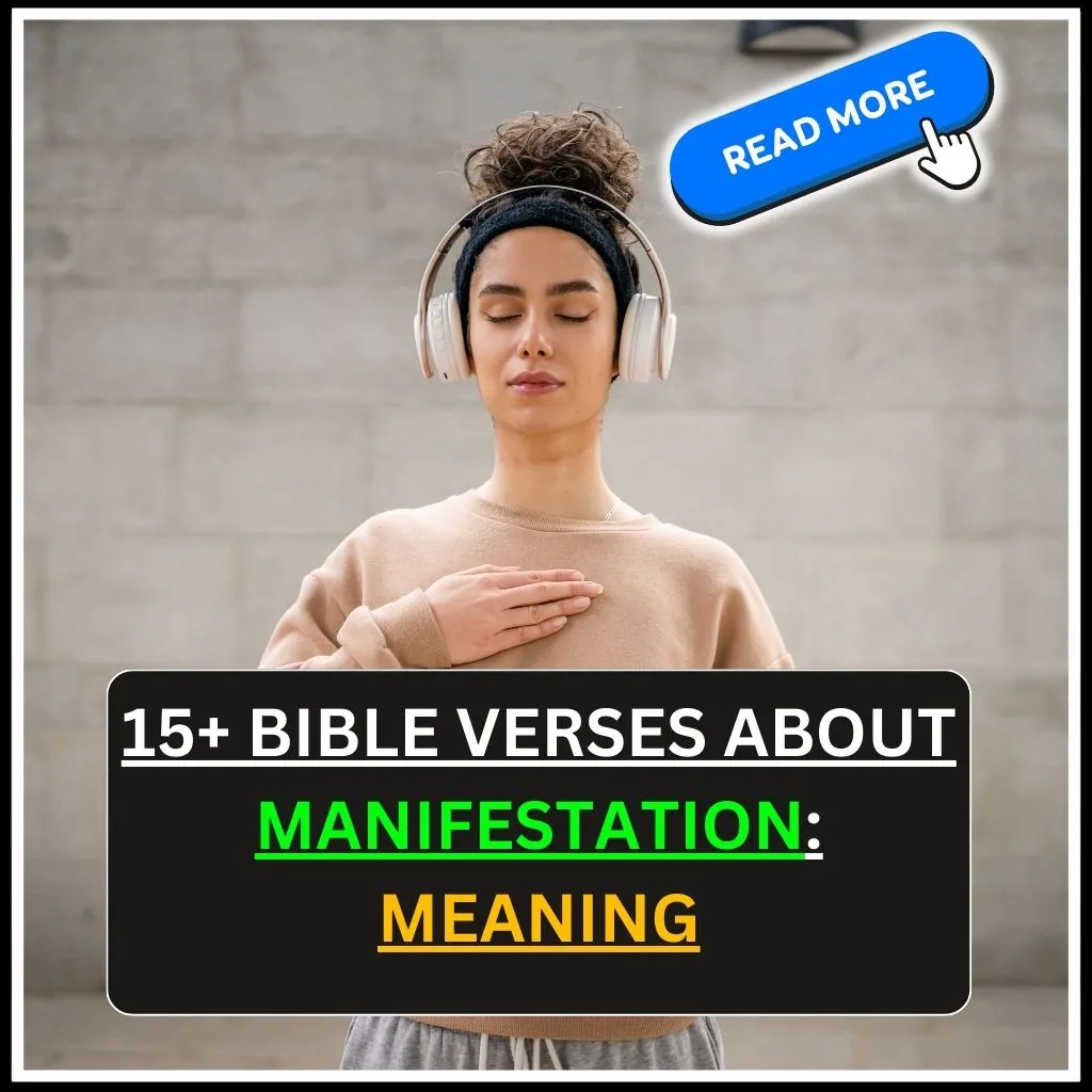Bible Verses About Manifestation
