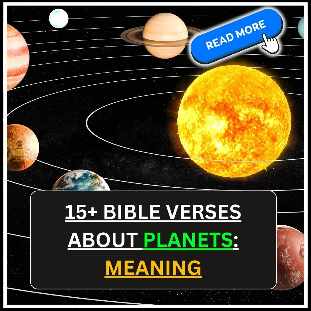 Bible Verses About Planets