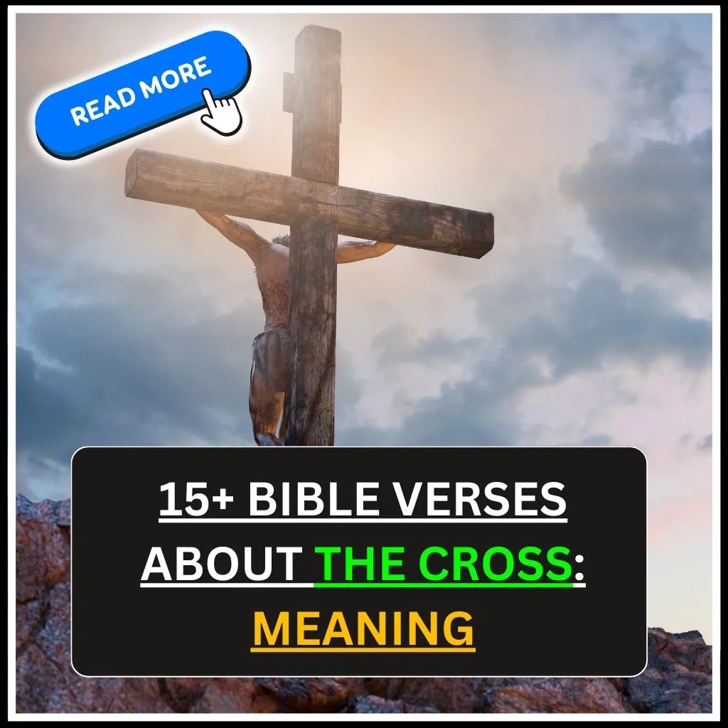 Bible Verses About The Cross