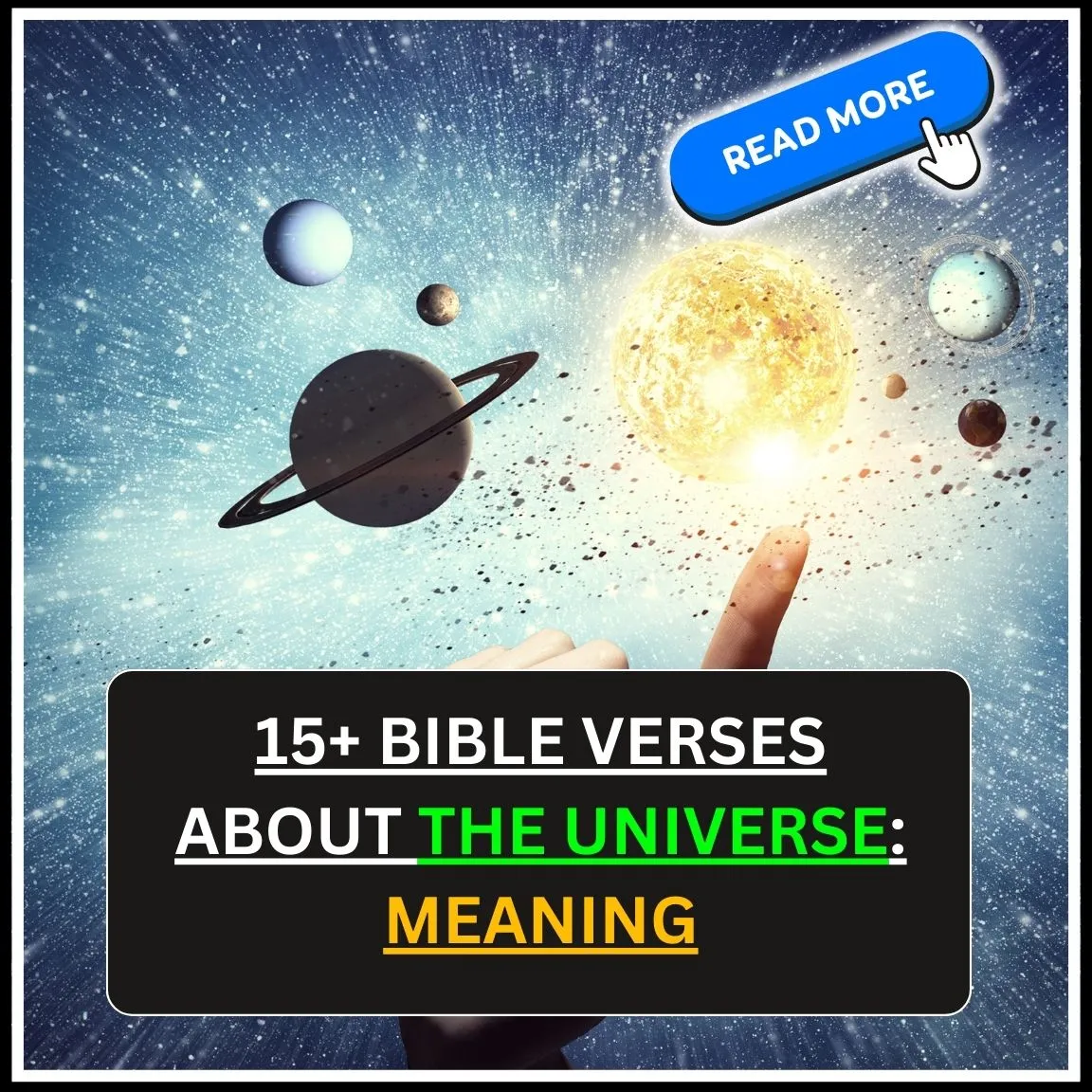 Bible Verses About The Universe