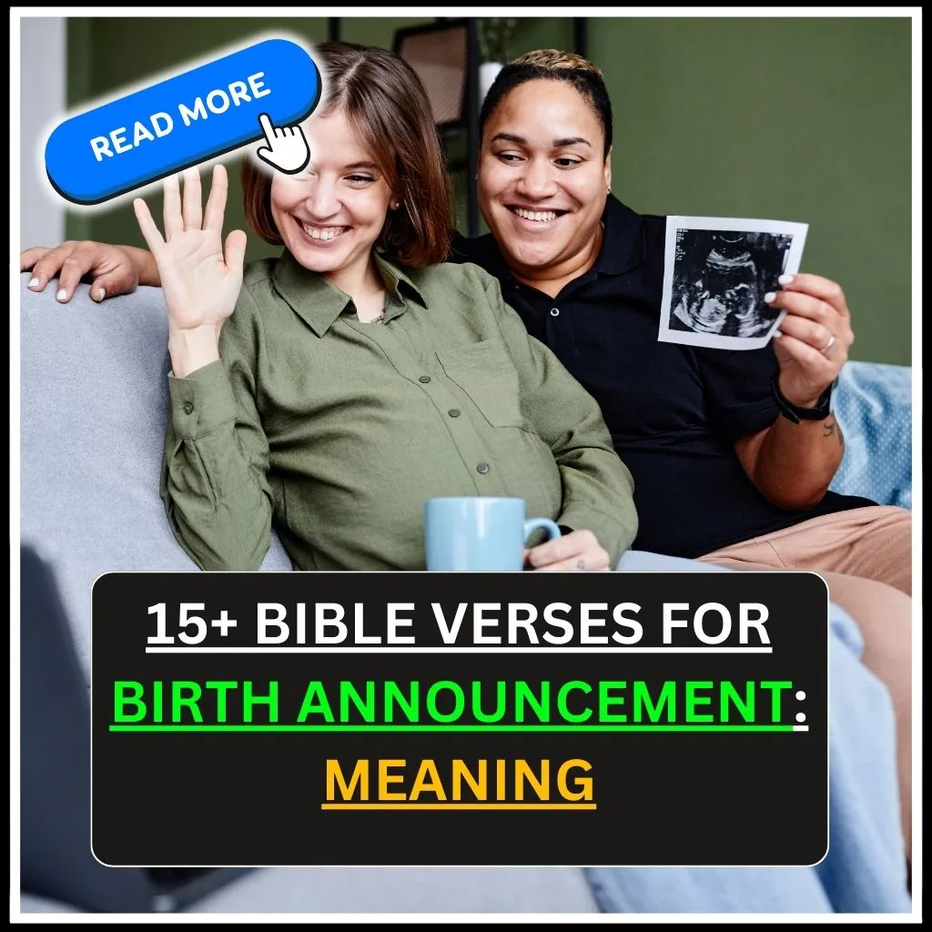 Bible Verses for Birth Announcement