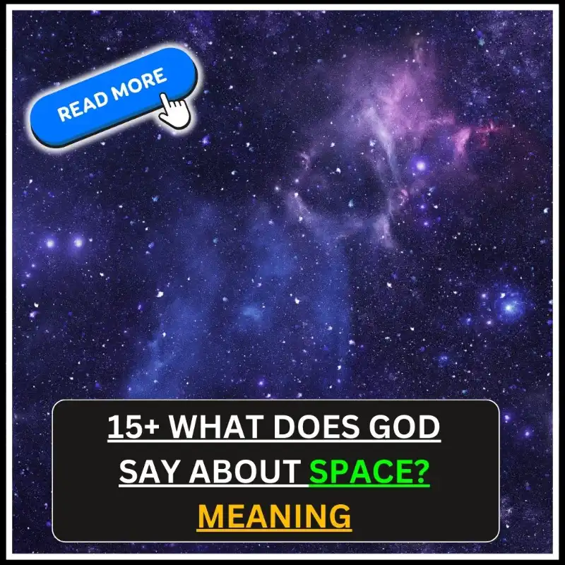 What Does God Say About Space