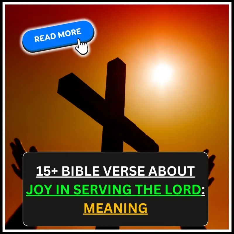 bible verse about joy in serving the lord