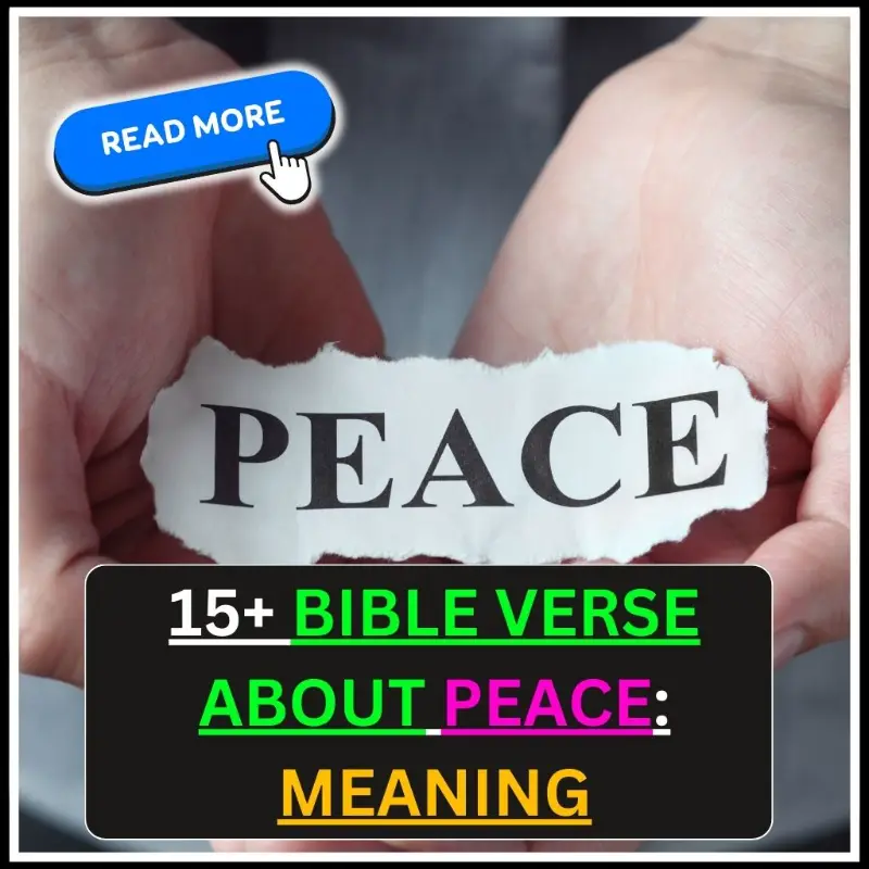 bible verse about peace