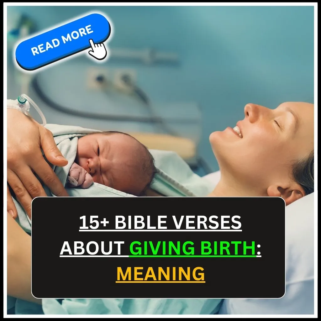 bible verses about giving birth