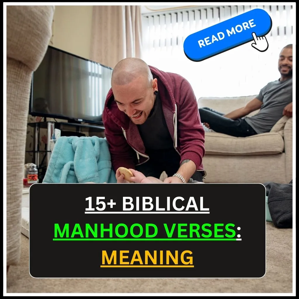 biblical manhood verses