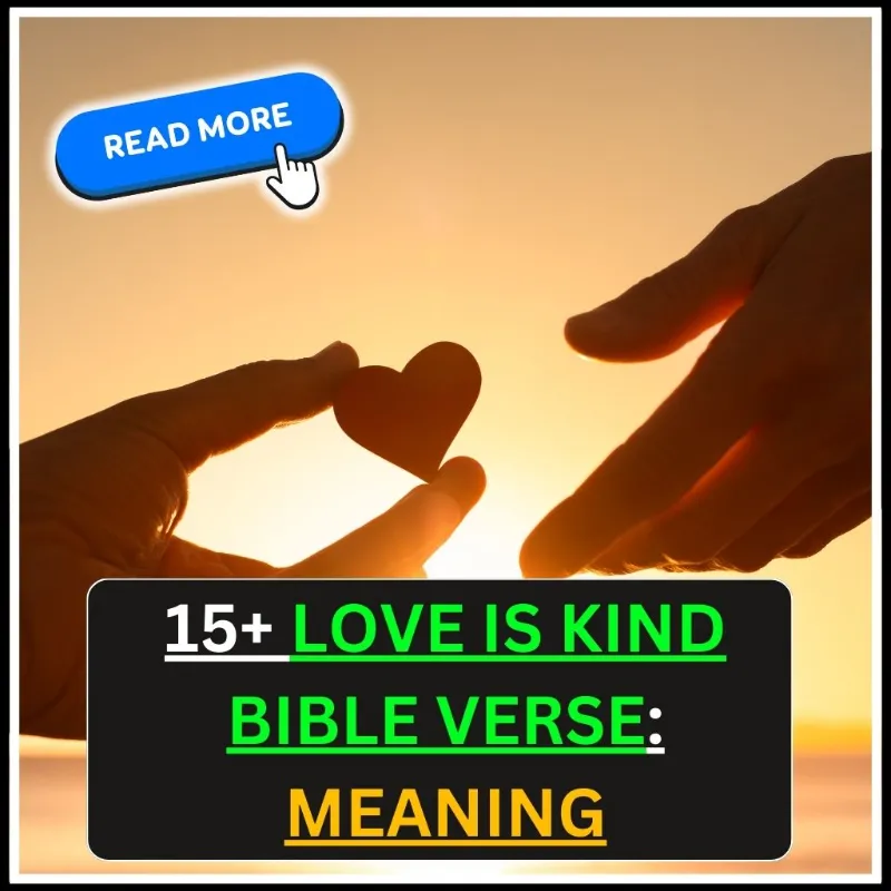 love is kind bible verse