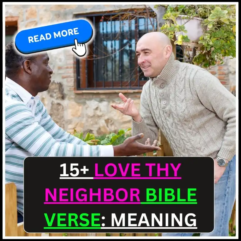 love thy neighbor bible verse