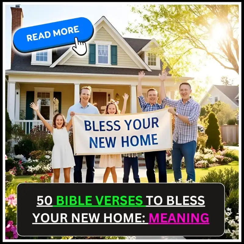 50 Bible Verses to Bless Your New Home