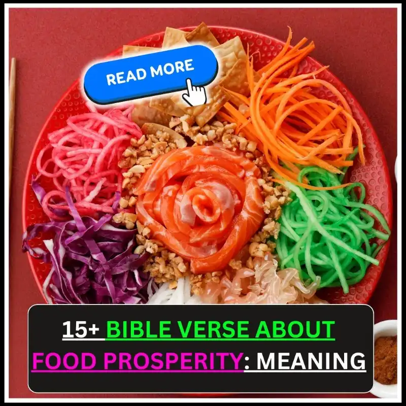 Bible Verse About Food Prosperity