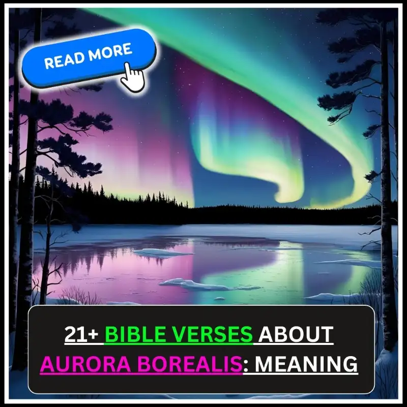 Bible Verses About Aurora Borealis