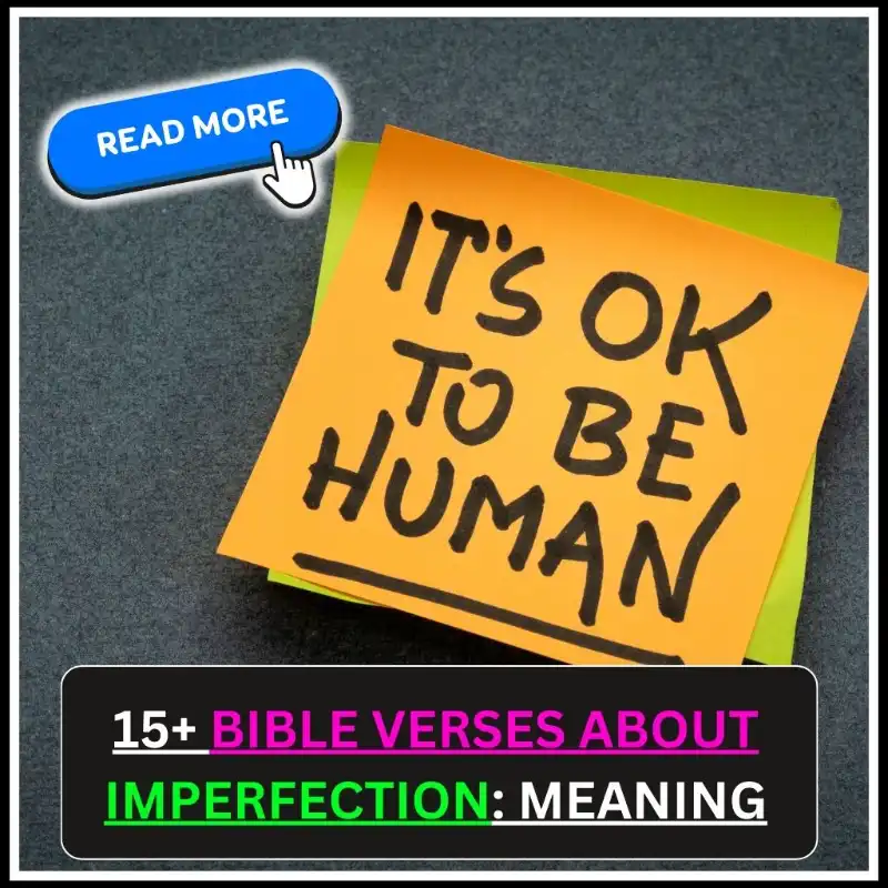 Bible Verses About Imperfection