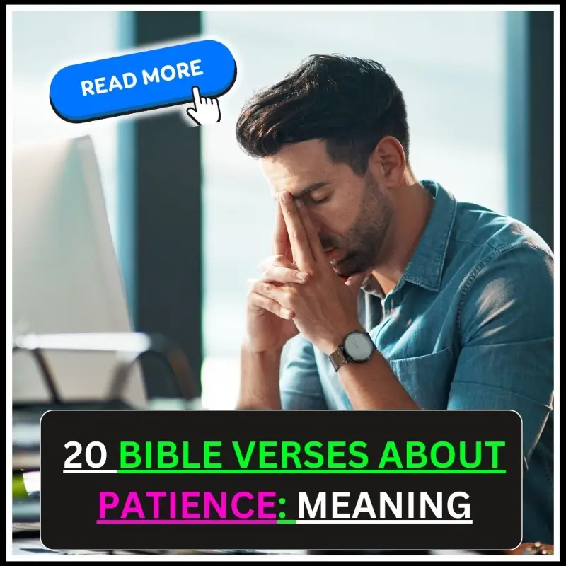 Bible Verses About Patience
