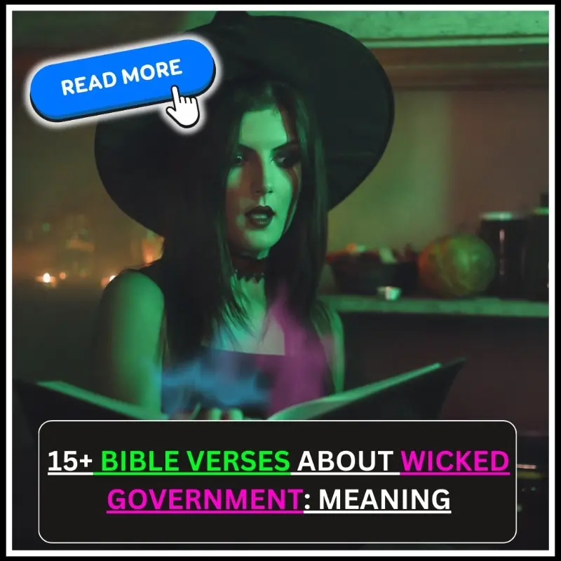 Bible Verses About Wicked Government