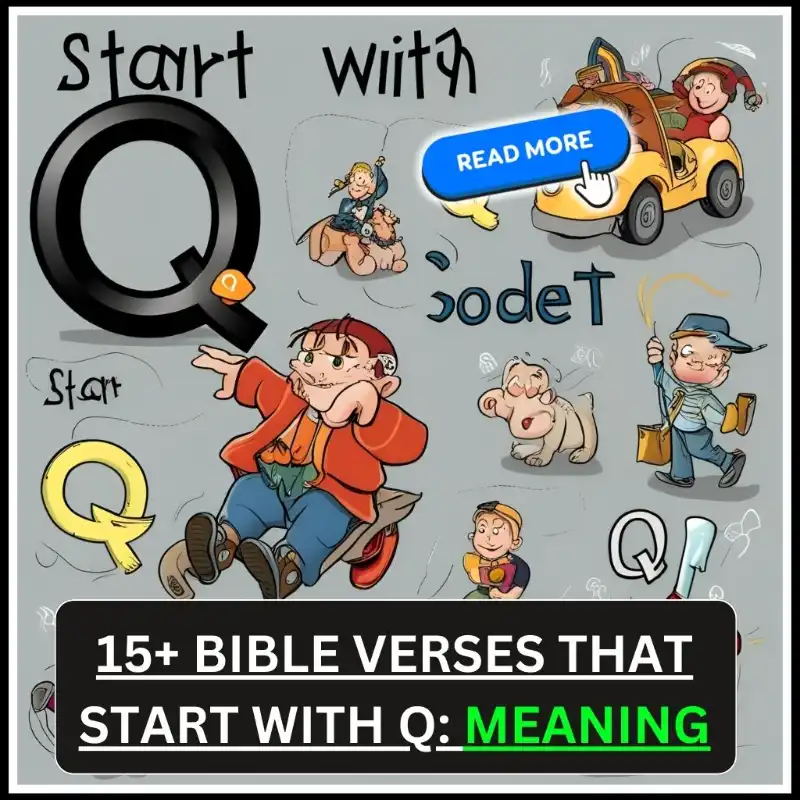 Bible Verses That Start With Q