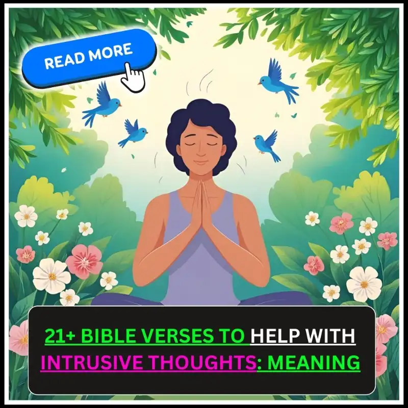 Bible Verses to Help with Intrusive Thoughts