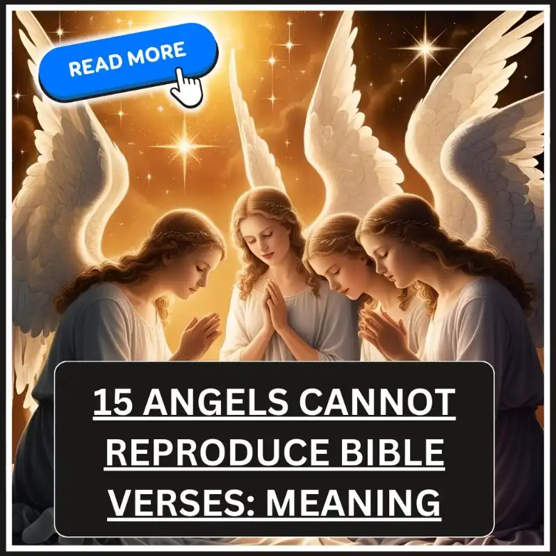 angels cannot reproduce bible verse