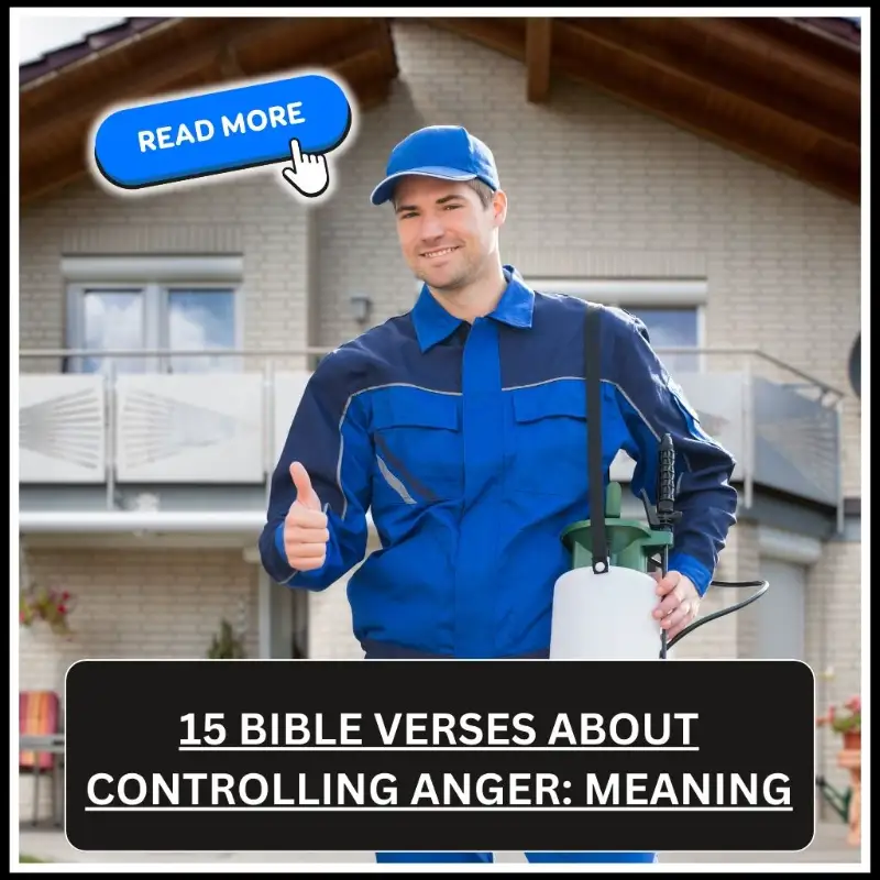 bible verses about controlling anger