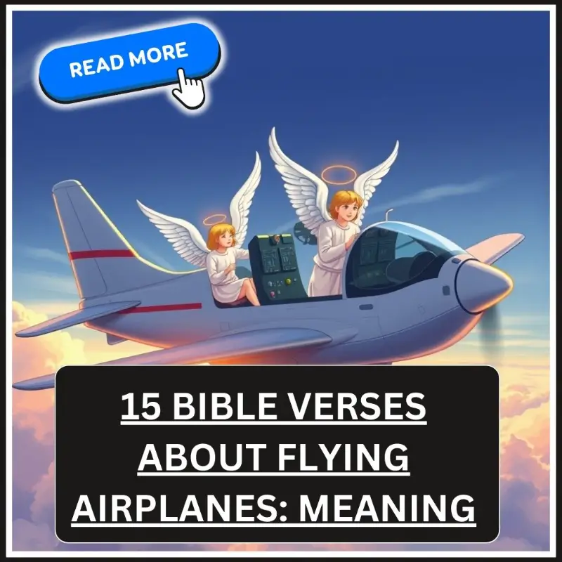 bible verses about flying airplanes