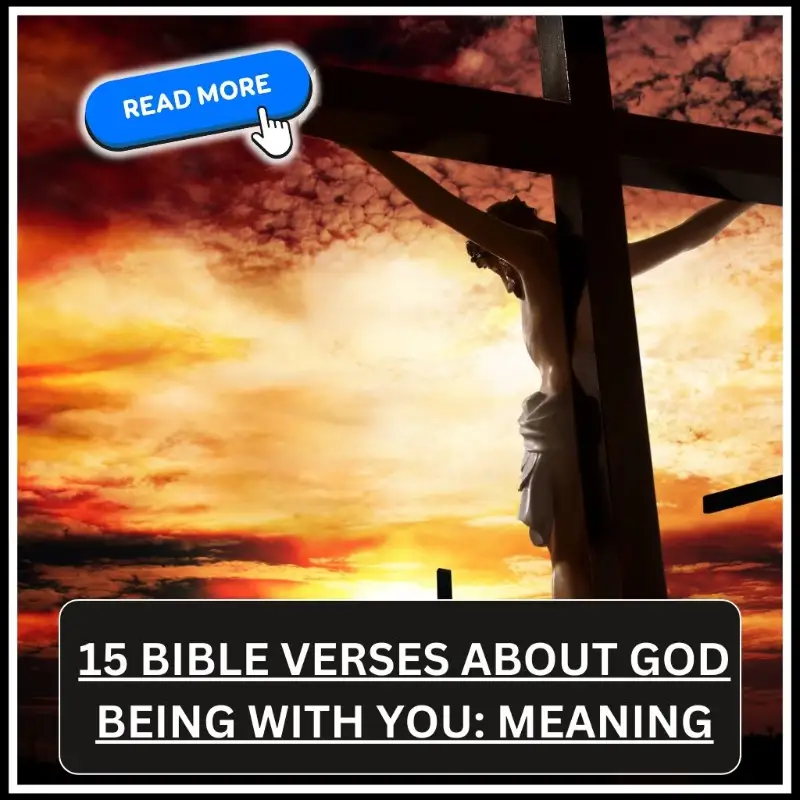 bible verses about god being with you