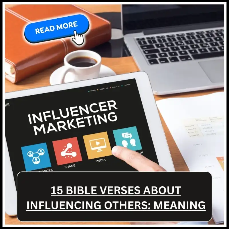 bible verses about influencing others