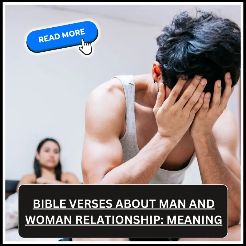 bible verses about man and woman relationship