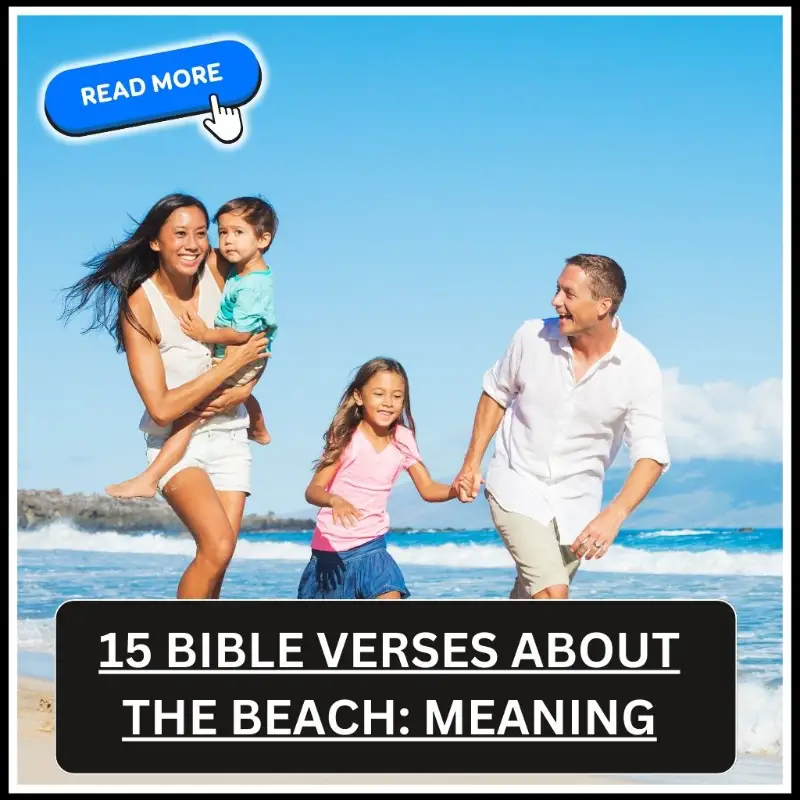 bible verses about the beach