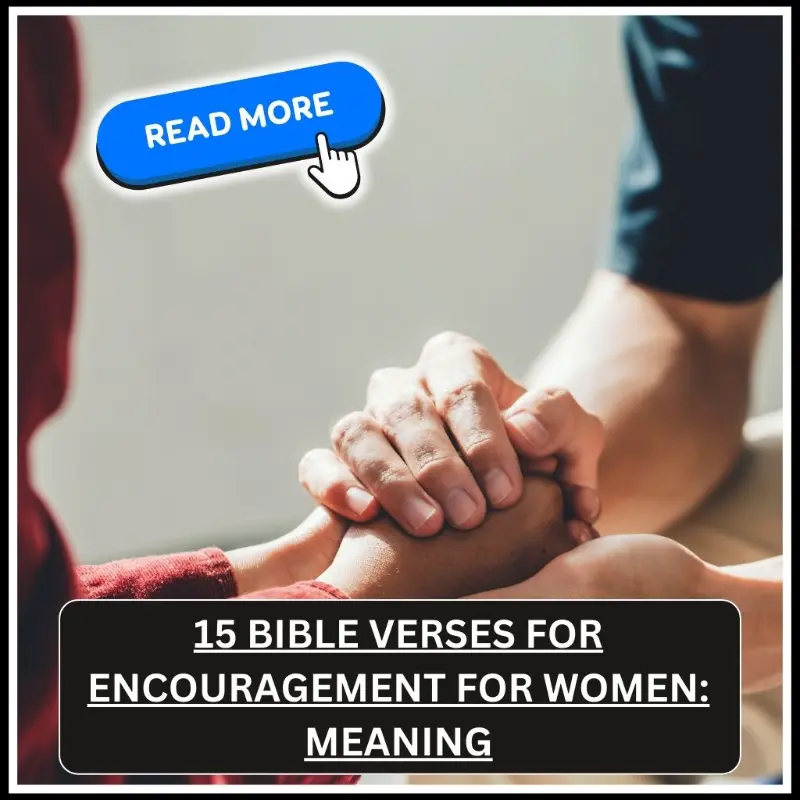 bible verses for encouragement for women