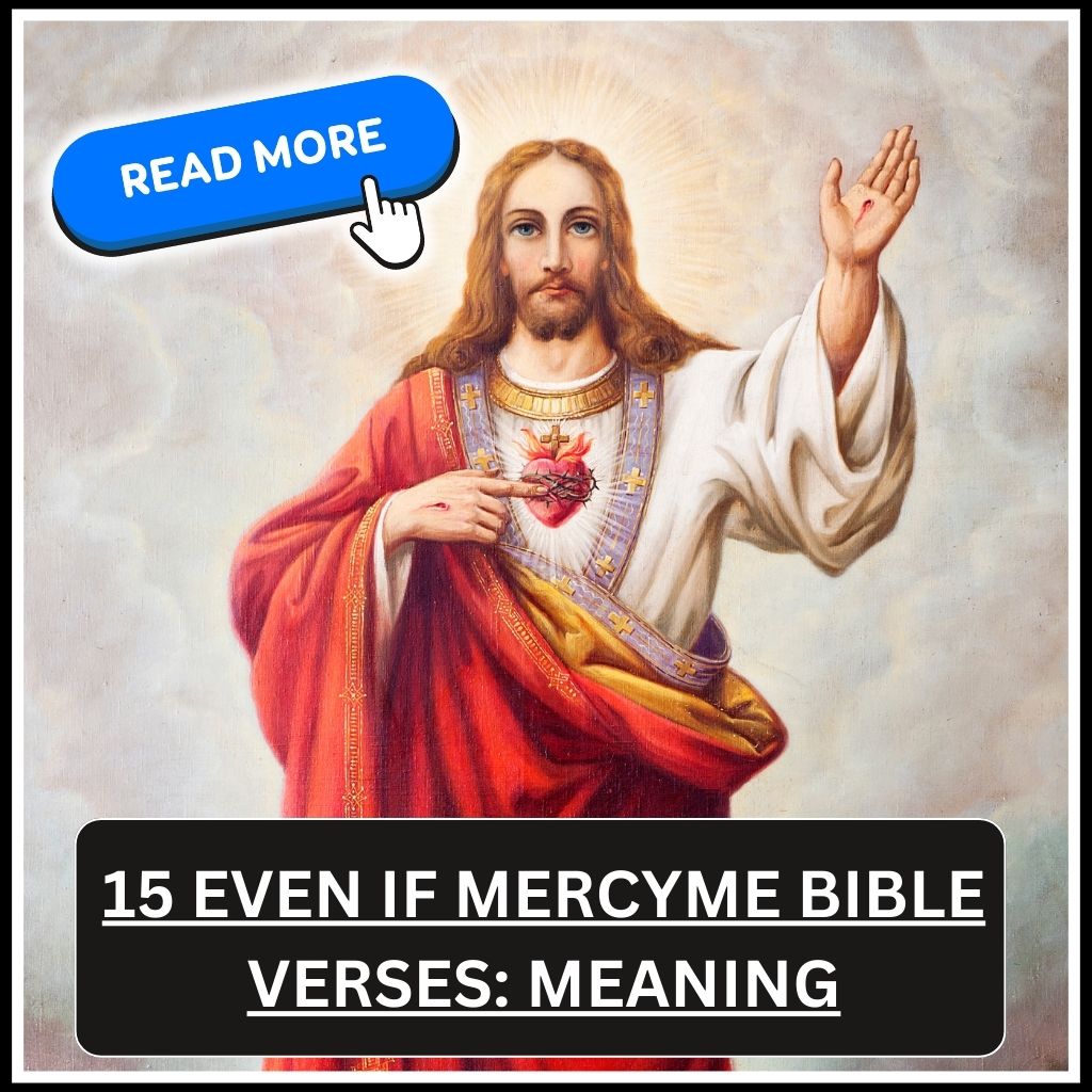 even if mercyme bible verse