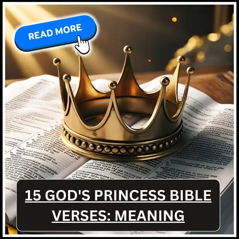 god's princess bible verse
