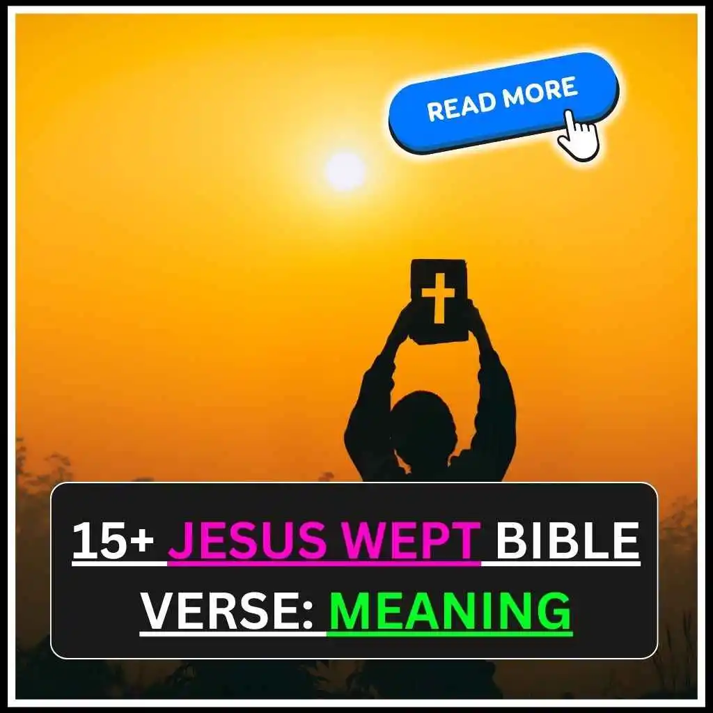 jesus wept bible verse