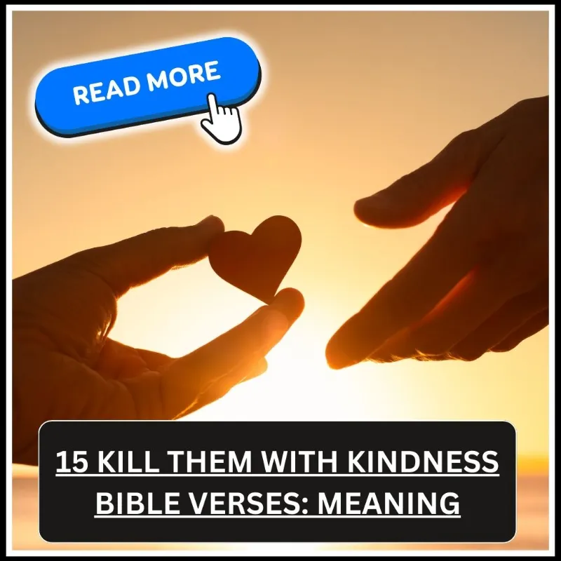 kill them with kindness bible verse
