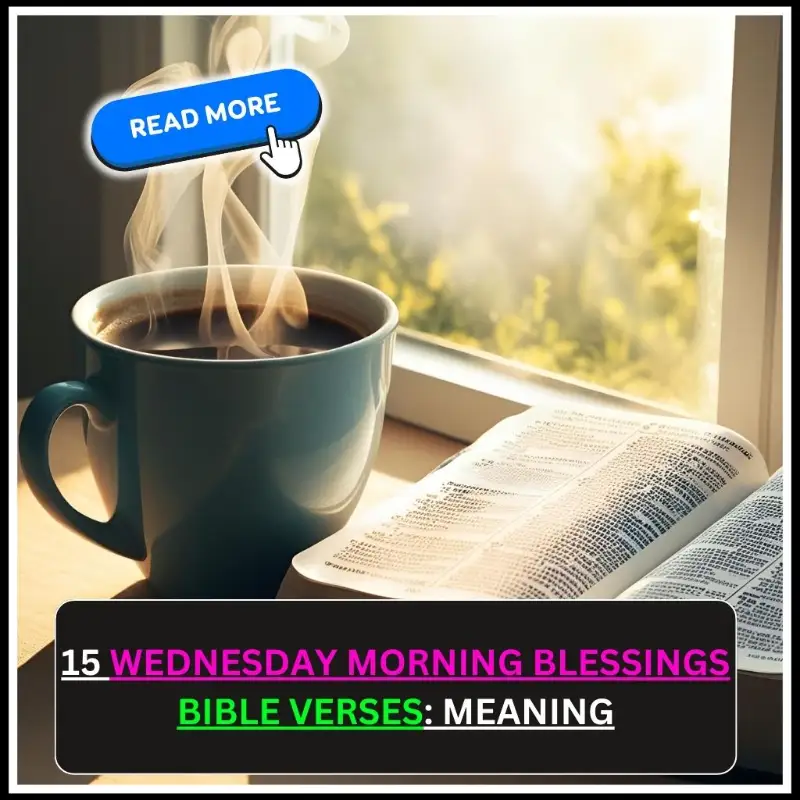 wednesday morning blessings bible verses