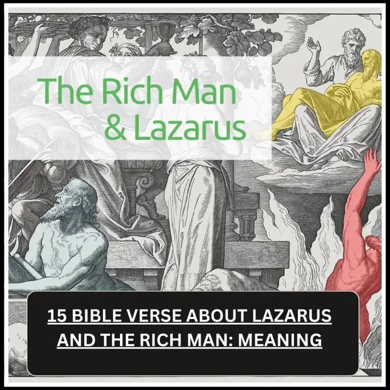 15 Bible Verse About Lazarus and the Rich Man Meaning