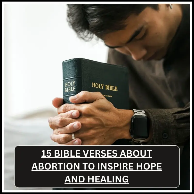 Bible Verses About Abortion