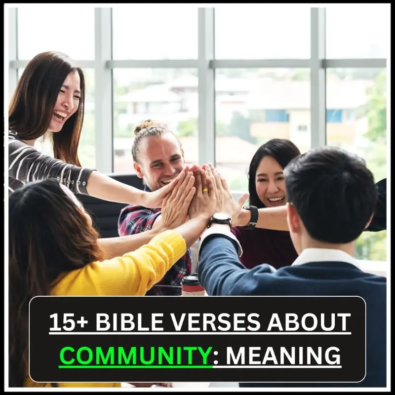 Bible Verses About Community