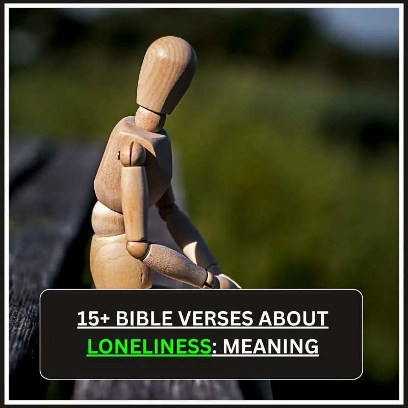 Bible Verses About Loneliness