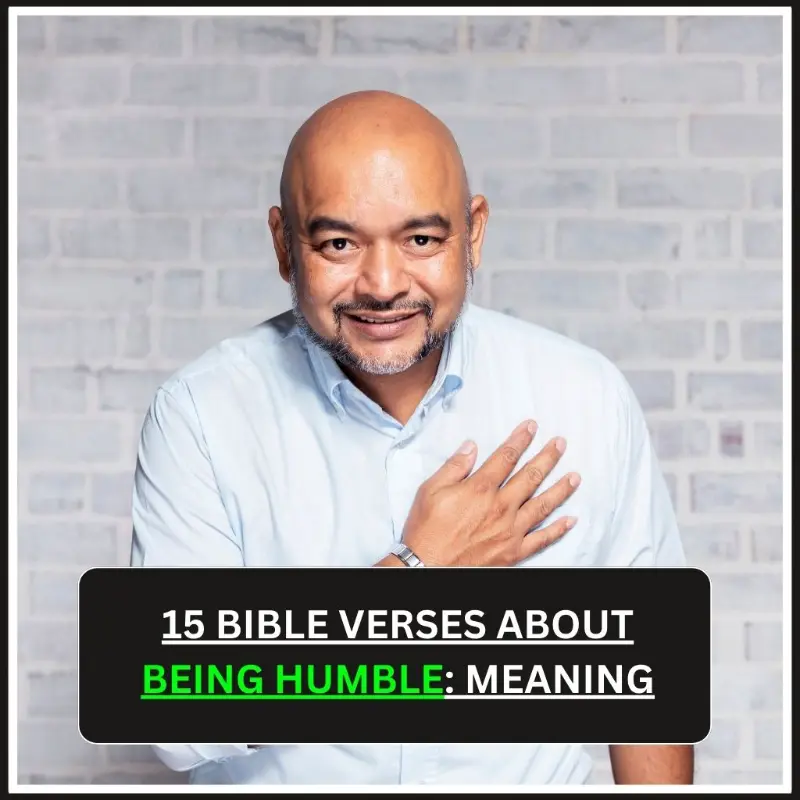 bible verses about being humble