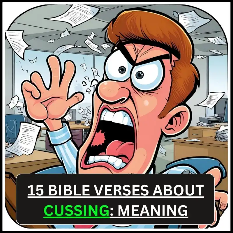 bible verses about cussing