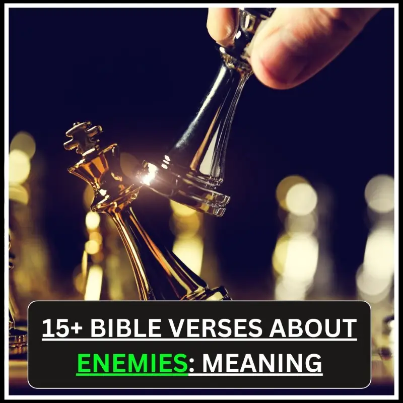 bible verses about enemies