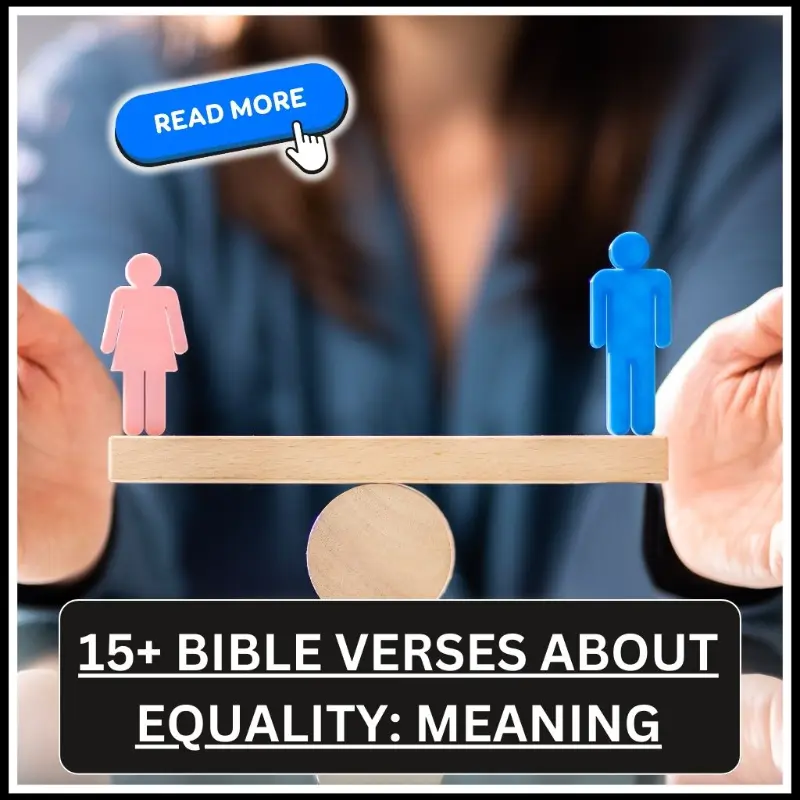 bible verses about equality