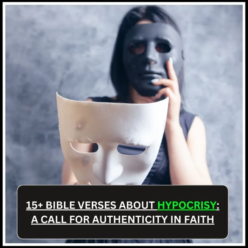 bible verses about hypocrisy