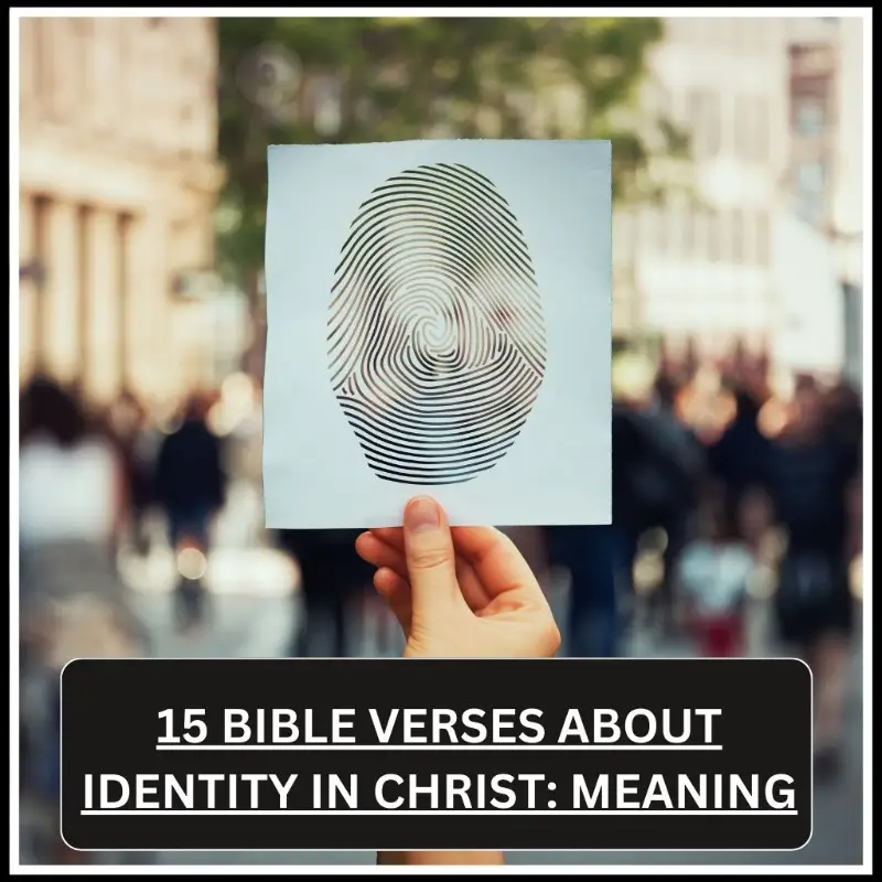 bible verses about identity in christ