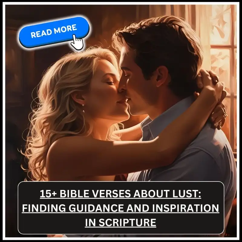 bible verses about lust